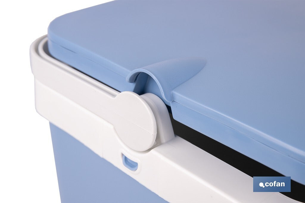 Cofan – Nevera Rígida Azul Claro | 24 Litros | Ligera y Resistente | Ideal para Playa, Pícnics y Viajes