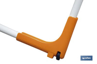 Cofan – Tendedero de Suelo con Alas Plegables y Ruedas | 18 m de Tendido | Acero y Polipropileno
