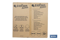 Cofan – Ventilador Industrial de Pie con 3 Velocidades y Potencia de 200W