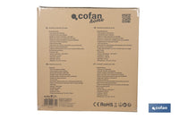 Cofan – Ventilador Industrial de Suelo con 3 Velocidades y Potencia de 250W