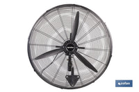 Cofan – Ventilador Industrial de Pared con 3 Velocidades y Potencia de 200W