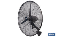 Cofan – Ventilador Industrial de Pared con 3 Velocidades y Potencia de 200W