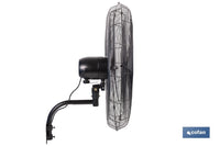 Cofan – Ventilador Industrial de Pared con 3 Velocidades y Potencia de 200W