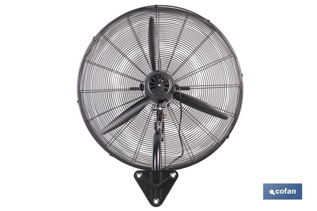 Cofan – Ventilador Industrial de Pared con 3 Velocidades y Potencia de 200W