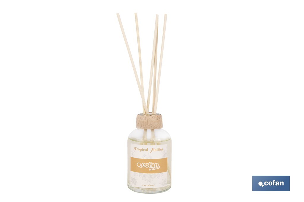 Cofan – Ambientador de Varillas | Difusor aromático con varillas de ratán | 7 Aromas disponibles