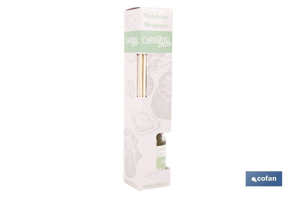 Cofan – Ambientador de Varillas | Difusor aromático con varillas de ratán | 7 Aromas disponibles