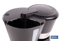 Cofan – Cafetera Eléctrica de Goteo 800 W | Jarra Termo 1,2 L | 12 Tazas | Filtro Permanente