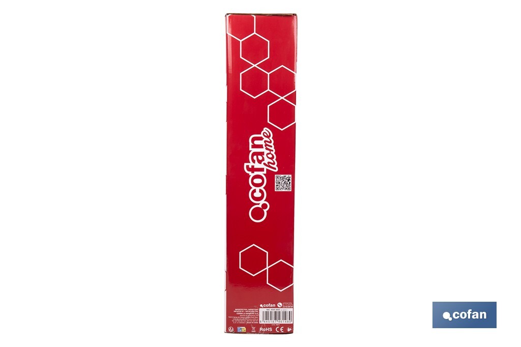 Cofan – Radiador de Aceite con Termostato y Ventilador | 1500 W + 400 W | 7 Elementos | 3 Niveles de Potencia
