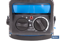 Cofan – Calefactor Cerámico Industrial Portátil | 2000W | Termostato Ajustable | Silencioso y Seguro