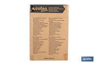 Cofan – Calefactor Industrial Trifásico 5000W | Enchufe 5 Pines | Protección IP24 | Termostato y Ventilador