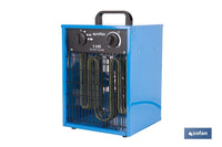 Cofan – Calefactor Industrial Trifásico 5000W | Enchufe 5 Pines | Protección IP24 | Termostato y Ventilador
