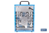 Cofan – Calefactor Industrial Trifásico 5000W | Enchufe 5 Pines | Protección IP24 | Termostato y Ventilador