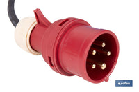 Cofan – Calefactor Industrial Trifásico 5000W | Enchufe 5 Pines | Protección IP24 | Termostato y Ventilador