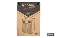 Cofan – Calefactor Industrial Trifásico 5000W | Enchufe 5 Pines | Protección IP24 | Termostato y Ventilador