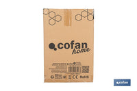 Cofan – Calefactor Industrial Trifásico 5000W | Enchufe 5 Pines | Protección IP24 | Termostato y Ventilador