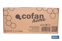 Cofan – Calefactor Infrarrojo de Onda Corta 3000W | Protección IPX4 | Alta Eficiencia para 40 m²