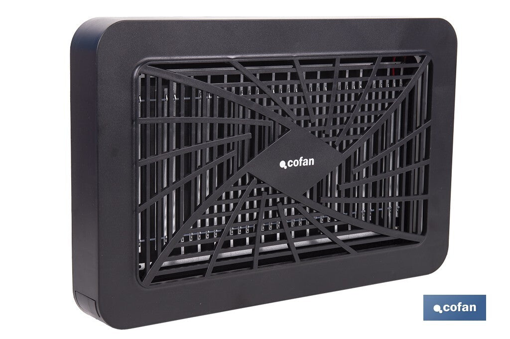 Cofan – Lámpara LED Anti Insectos Interior con Luz UV-A Dual y Cobertura 150 m²
