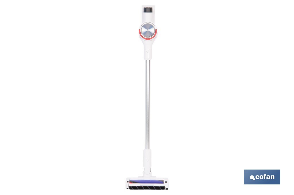 Cofan – Aspiradora Eléctrica sin Cable con Soporte a la Pared | 180 AW y Filtro HEPA Lavable