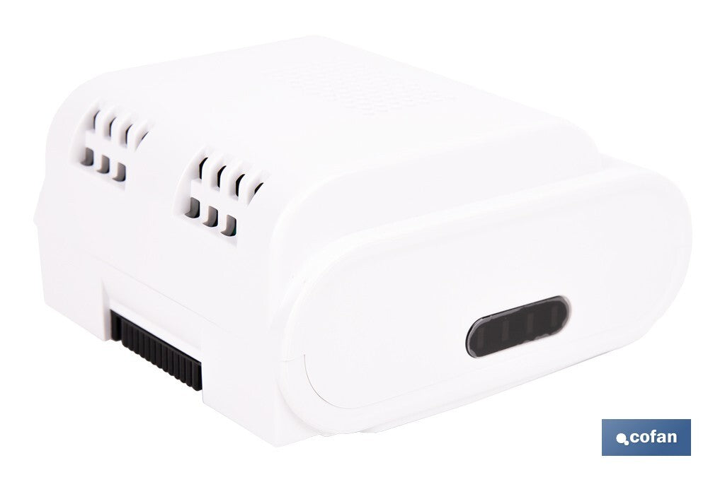 Cofan – Batería Recargable Li-Ion para Aspiradora | 25,9 V 2500 mAh | Hasta 45 min de Autonomía