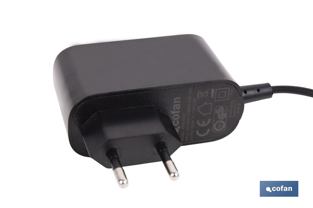 Cofan – Cargador para Aspiradoras Inalámbricas | Batería Li-Ion 25,9 V – 2500 mAh | Cable 1,5 m | Carga Segura y Estable