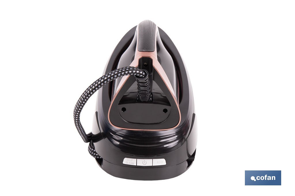 Cofan – Centro de Planchado 3100 W | 8 Bares | Depósito 1,5 L Extraíble | Suela Cerámica