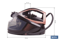 Cofan – Centro de Planchado 3100 W | 8 Bares | Depósito 1,5 L Extraíble | Suela Cerámica