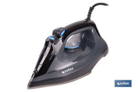 Cofan – Plancha de Vapor 2400 W | Suela Cerámica Doble Capa | Depósito 300 ml | Vapor Vertical