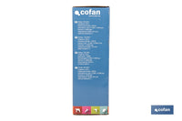 Cofan – Taladro Percutor Eléctrico 1200 W | 2 Velocidades | Portabrocas Automático 13 mm | Velocidad Variable