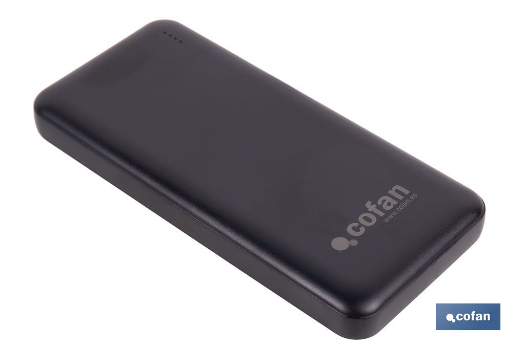 Cofan – Batería Externa Portátil 20 W | Power Bank 10.000 mAh | USB-A y USB Tipo C
