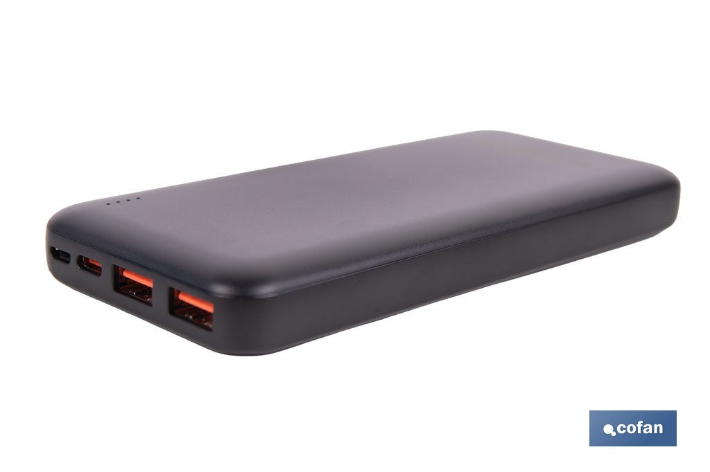 Cofan – Batería Externa Portátil 20 W | Power Bank 10.000 mAh | USB-A y USB Tipo C
