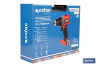Cofan – Taladro Atornillador a Batería 20V Brushless | 60 Nm | 2 Velocidades | Sistema 1 For All