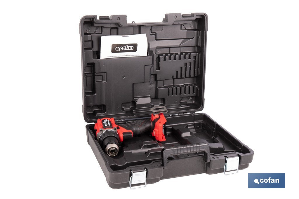 Cofan – Taladro Atornillador a Batería 20V Brushless | 60 Nm | 2 Velocidades | Sistema 1 For All