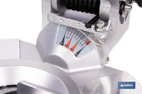 Cofan – Ingletadora a Batería 20V Brushless | Ø185 mm | Corte 105 mm | -45°/+45° | 3200 rpm