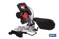 Cofan – Ingletadora a Batería 20V Brushless | Ø185 mm | Corte 105 mm | -45°/+45° | 3200 rpm