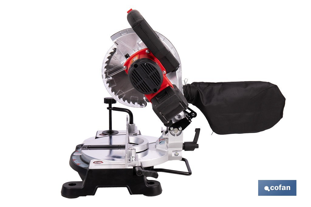 Cofan – Ingletadora a Batería 20V Brushless | Ø185 mm | Corte 105 mm | -45°/+45° | 3200 rpm