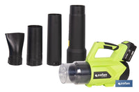 Cofan – Sopladora a Batería 20 V | 2 Velocidades | 22.500 rpm | 32 m/s | Con o sin Batería y Cargador