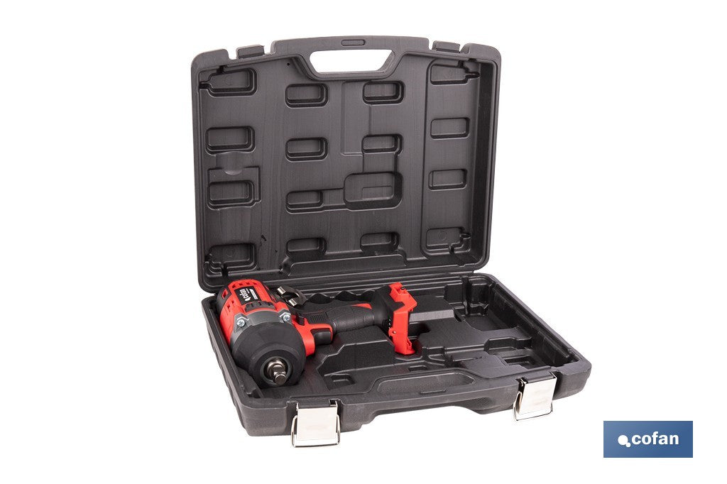 Cofan – Pistola de Impacto 1/2" a Batería 20V Brushless | 1000 Nm | 5 Niveles de Par | Con o sin Batería