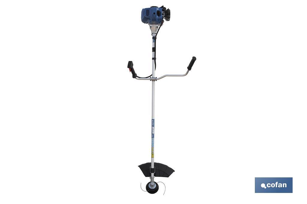 Cofan – Desbrozadora de Gasolina Alabama | Motor 2 Tiempos 52 cc | Sistema Antivibración | Arnés Doble Incluido