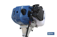 Cofan – Desbrozadora de Gasolina Alabama | Motor 2 Tiempos 52 cc | Sistema Antivibración | Arnés Doble Incluido