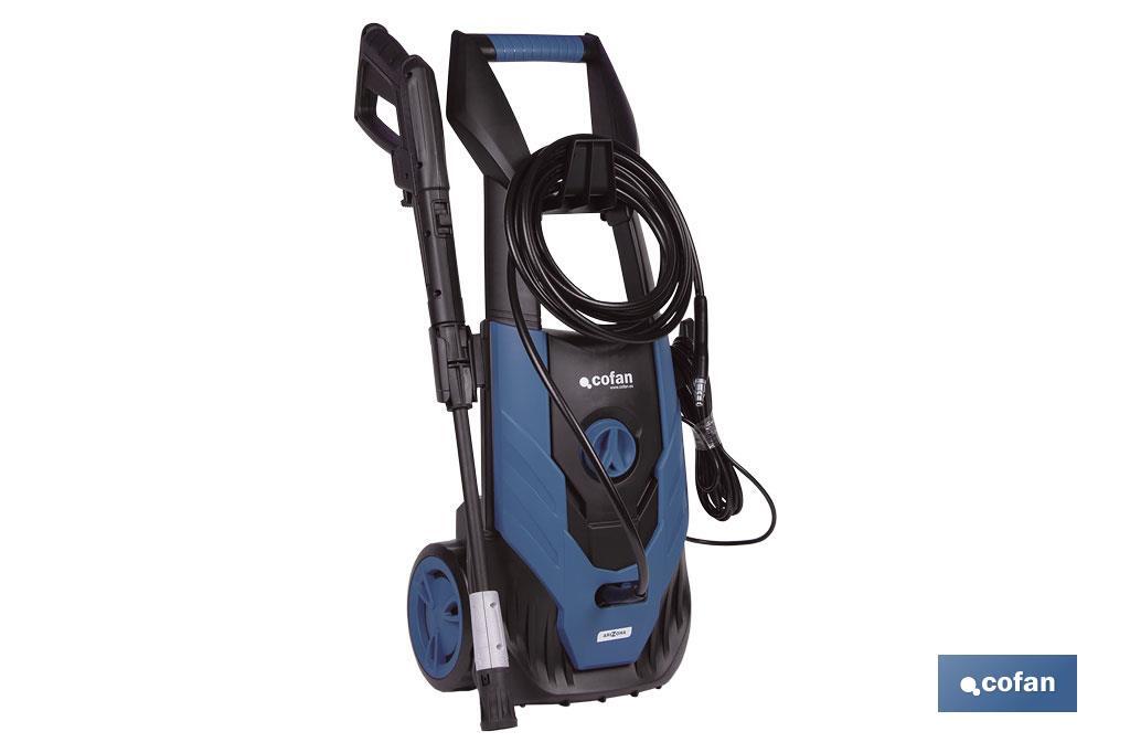 Cofan – Limpiadora de Alta Presión Arizona | 1800 W | Manguera PVC 5 m | Uso Doméstico Eficiente