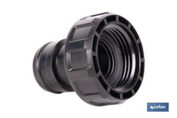 Cofan – Adaptador de Polipropileno con Rosca Hembra de 1