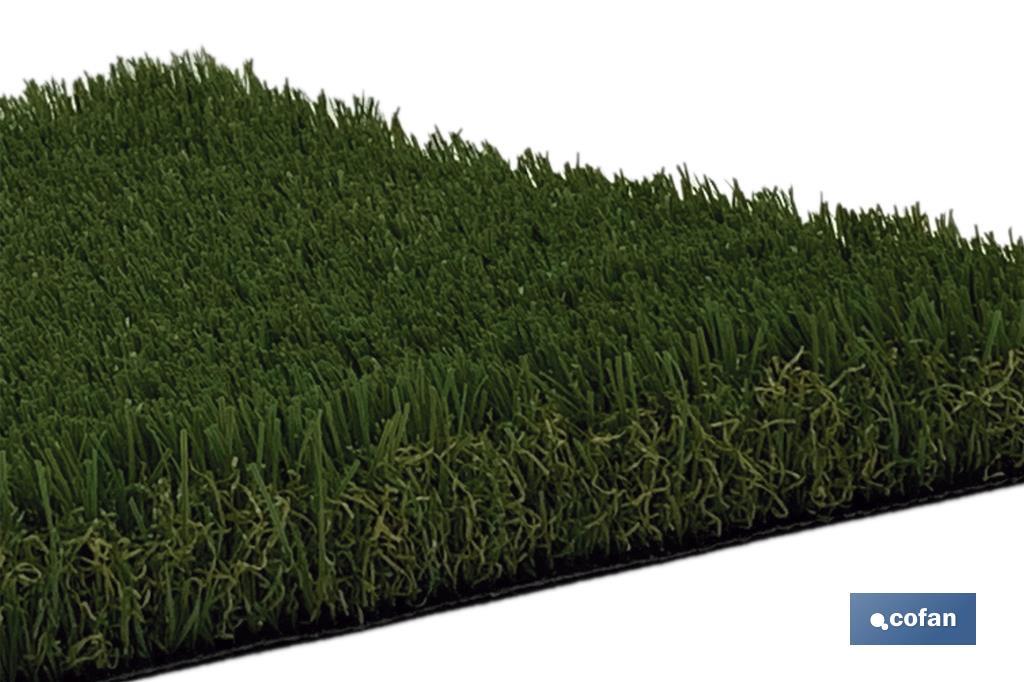 Cofan – Césped Artificial de 38 mm para Terraza y Jardín | Modelo Acolchado, Confortable y Resistente | Ideal para Exteriores y Piscinas