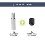 IBRIQO® Adaptador Prolongador para Válvula de Patinete Eléctrico - Imagen 2